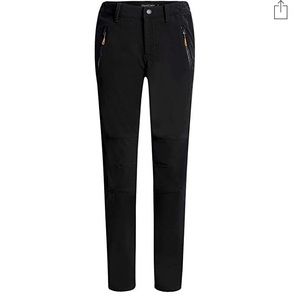 Windproof Waterproof Outdoor Hiking Fleece Pants